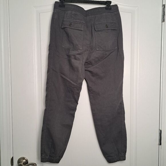 Charcoal Grey Linen Jogger by GAP - Picture 3 of 4